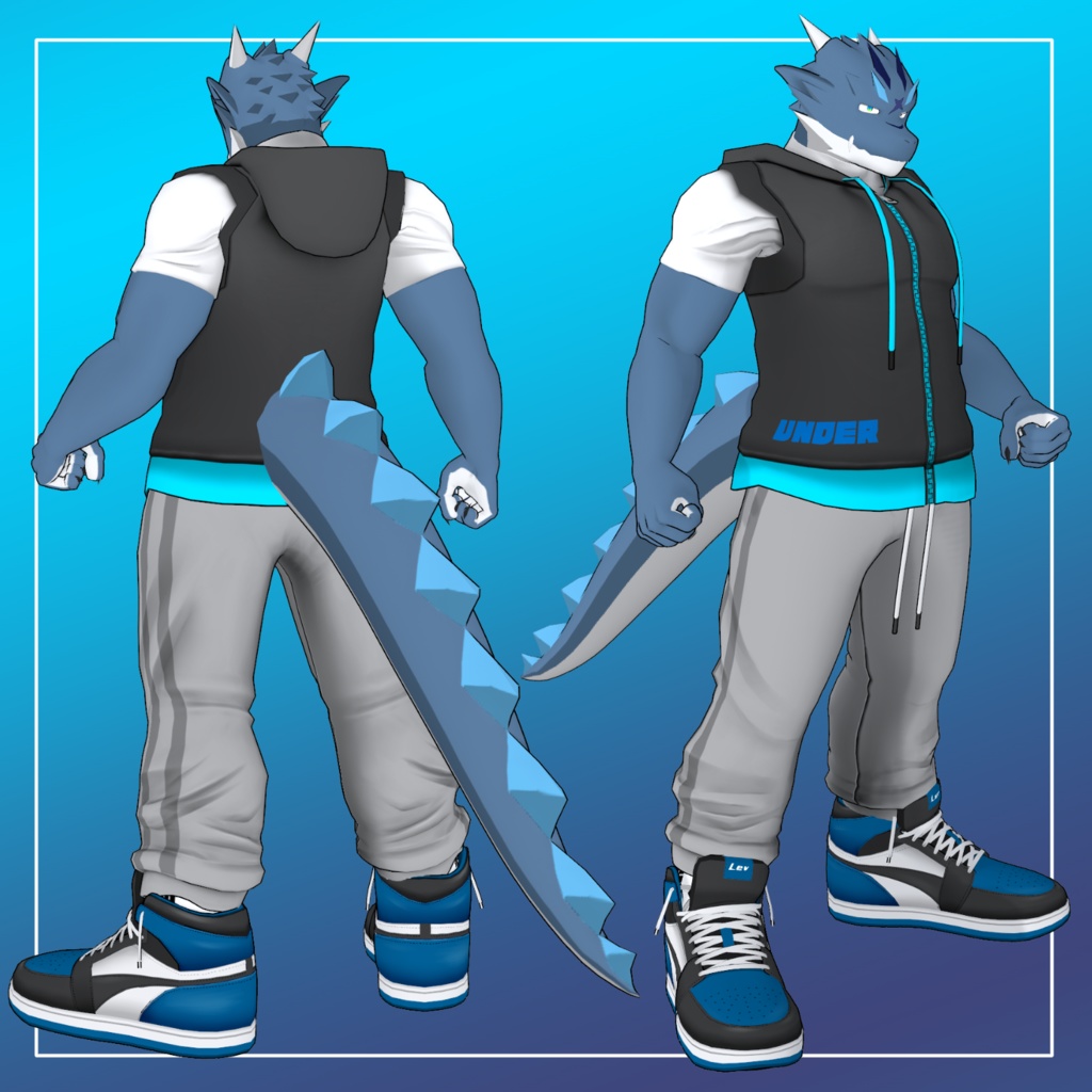 オリジナル3Dアバター【Vialeth(ヴィアレス)】