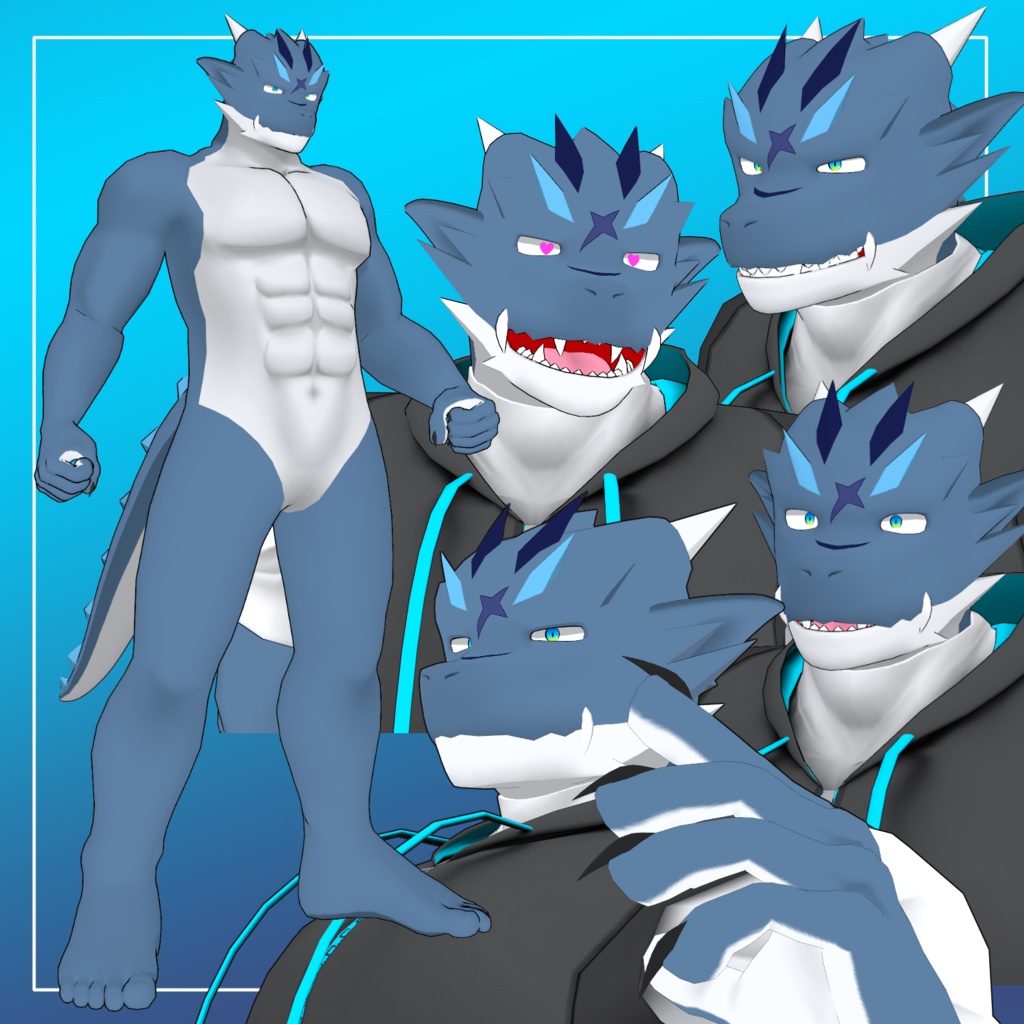 オリジナル3Dアバター【Vialeth(ヴィアレス)】