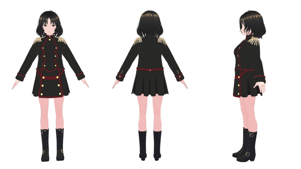 Anime inspired VRoid Clothing FREE DL