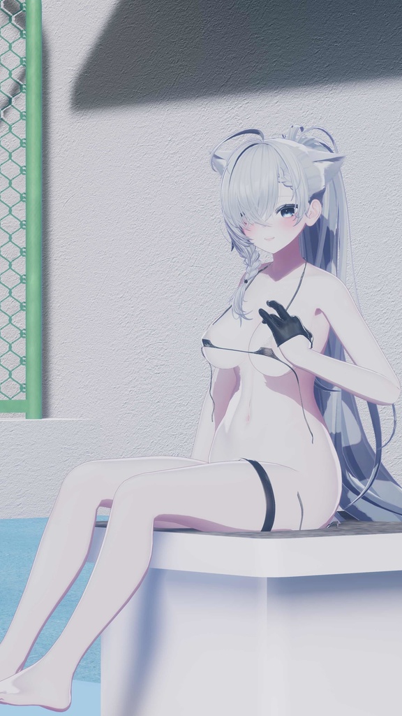 【VRChat向け】 Strapped Bikini 【7アバター対応】