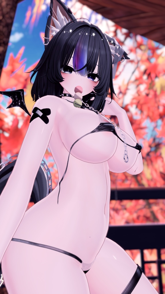 【VRChat向け】 Strapped Bikini 【7アバター対応】