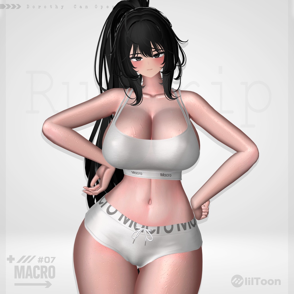【VRChat向け】RunDrip【6アバター対応】