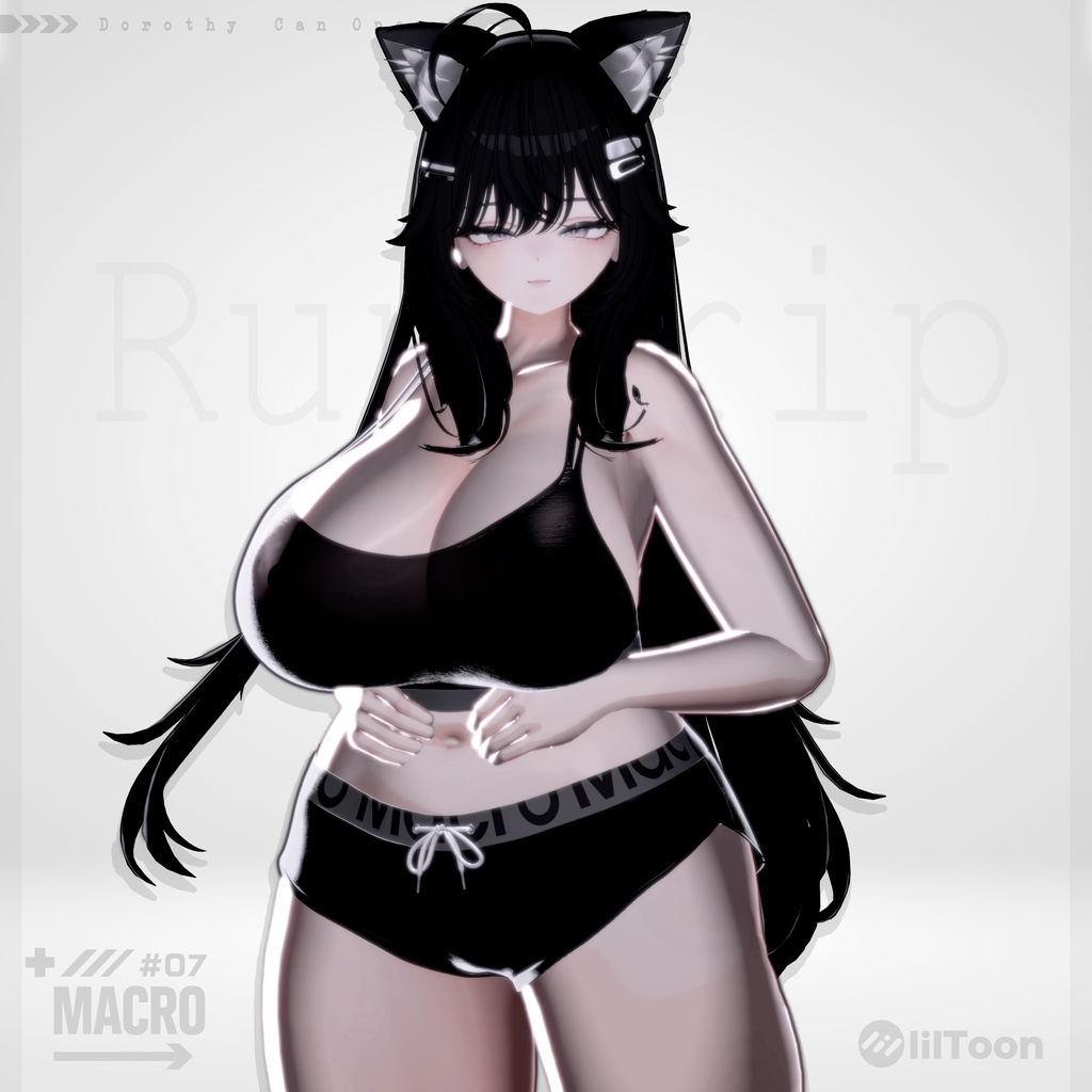 【VRChat向け】RunDrip【6アバター対応】