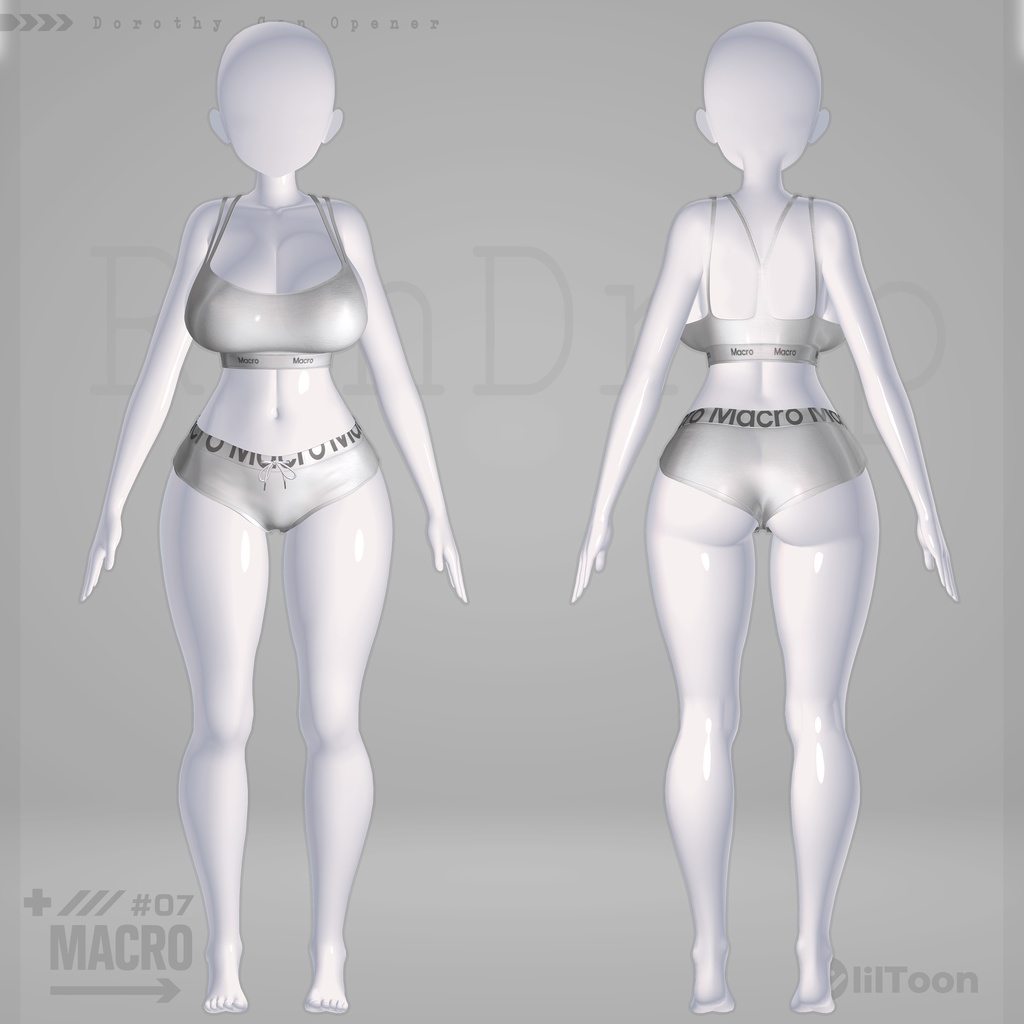 【VRChat向け】RunDrip【6アバター対応】