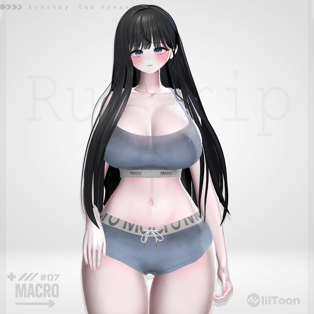 【VRChat向け】RunDrip【6アバター対応】