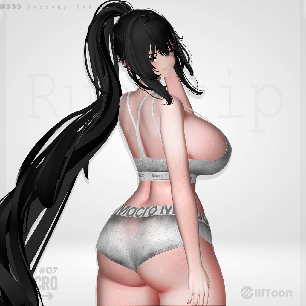 【VRChat向け】RunDrip【6アバター対応】