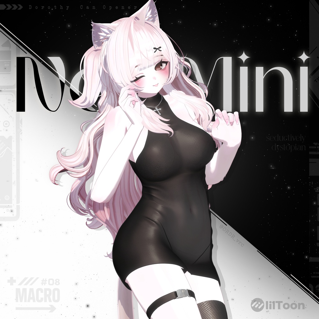 【VRChat向け】NoirMini【5アバター対応】