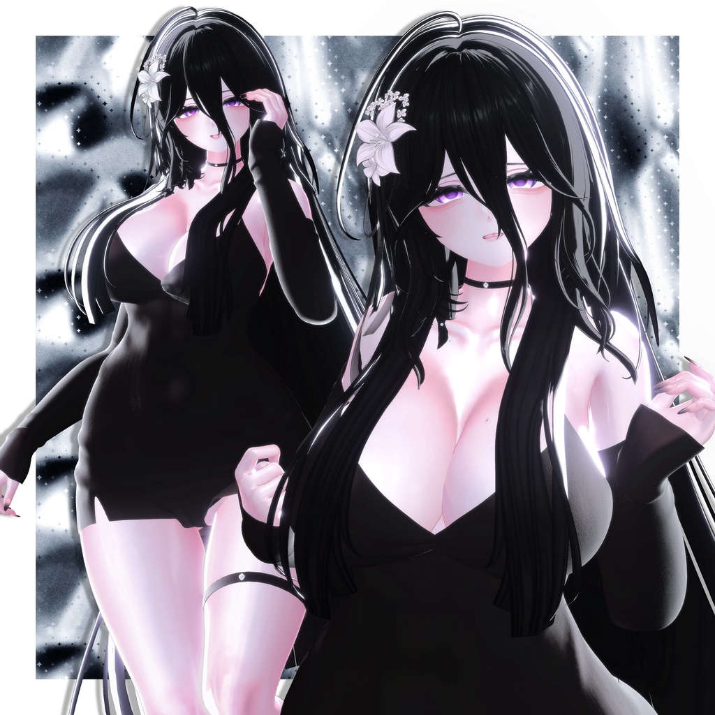 【VRChat向け】M_Dongtan【5アバター対応】