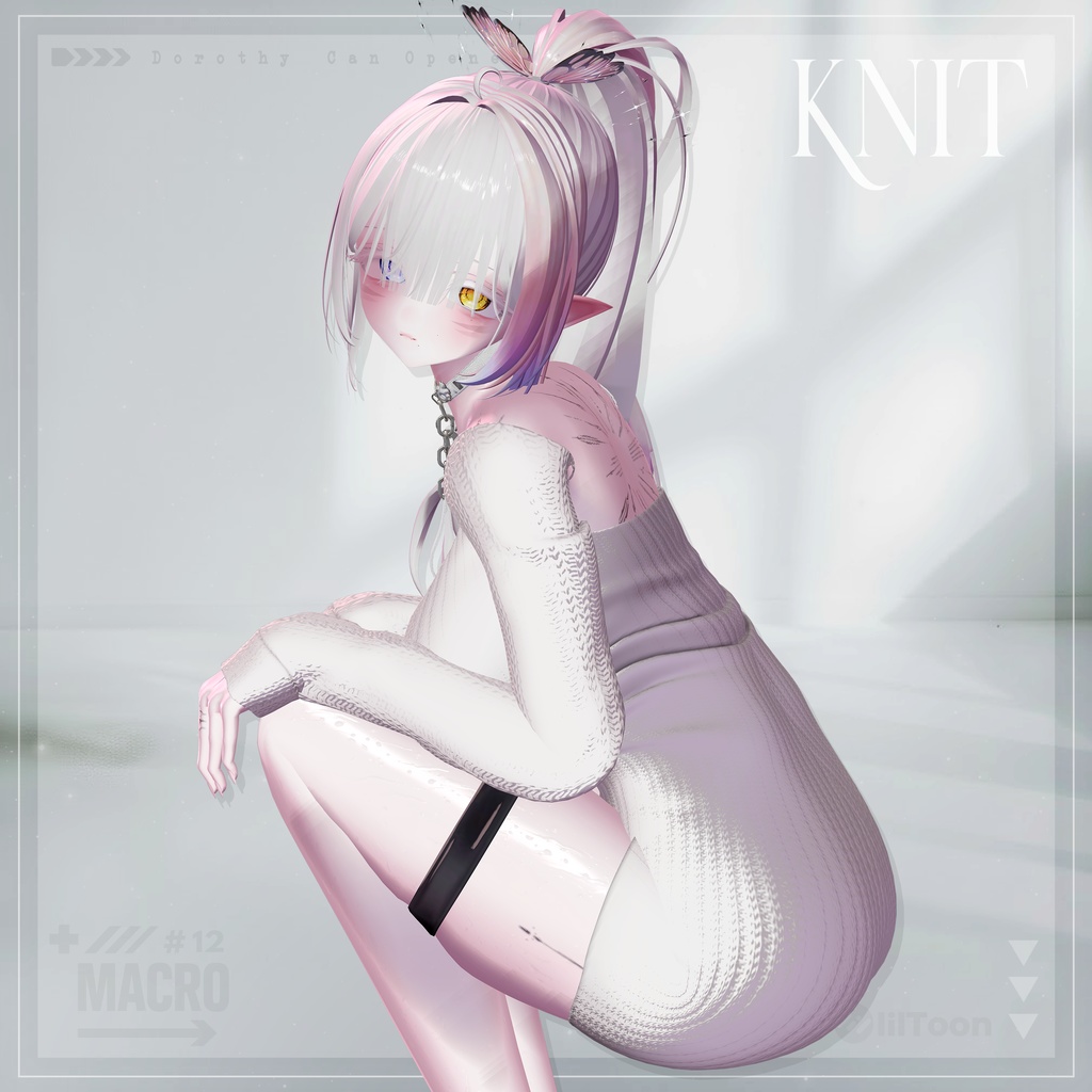 【VRChat向け】M_Knit 【ミルティナ/Milltina/愛莉/Airi/しなの/Shinano】