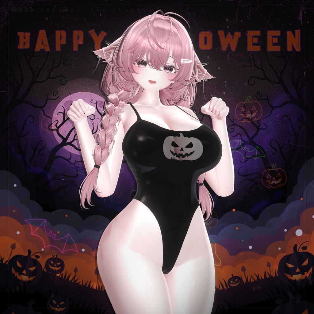 【Free/VRChat向け】Y【ミルティナ/Milltina】🎃