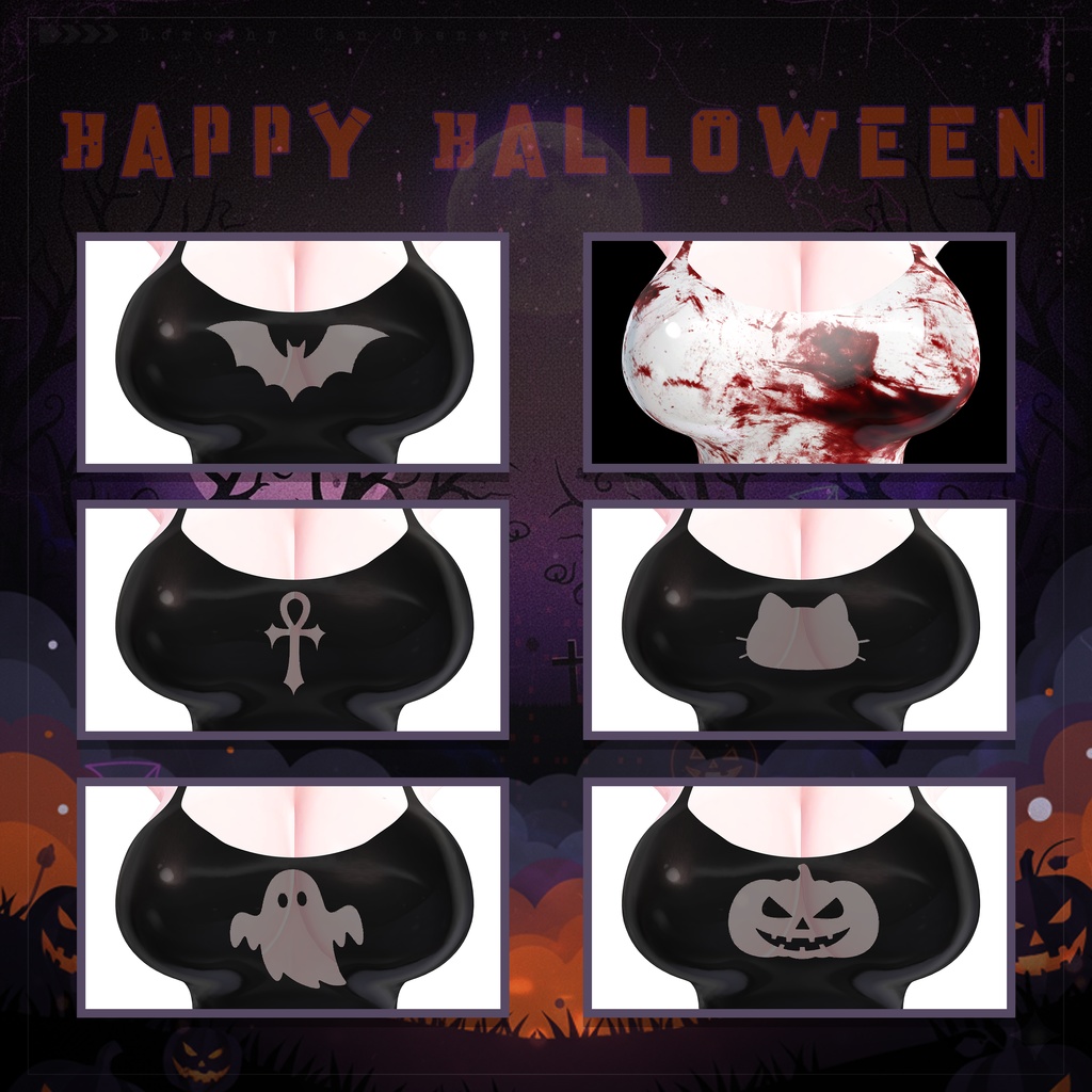 【Free/VRChat向け】Y【ミルティナ/Milltina】🎃