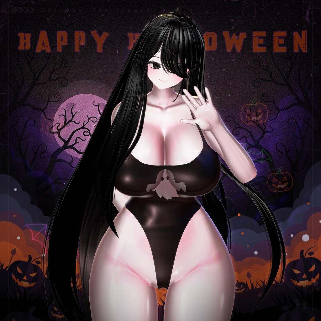 【Free/VRChat向け】Y【ミルティナ/Milltina】🎃