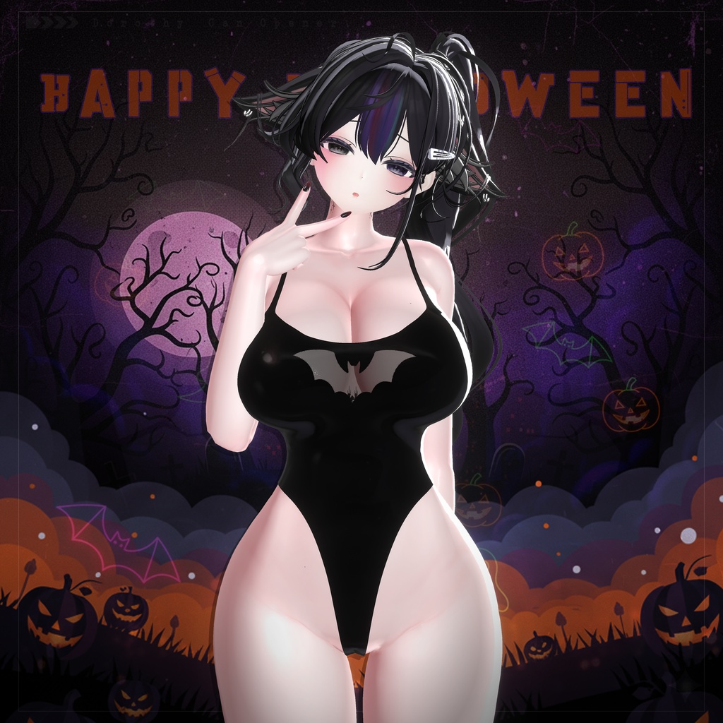 【Free/VRChat向け】Y【ミルティナ/Milltina】🎃