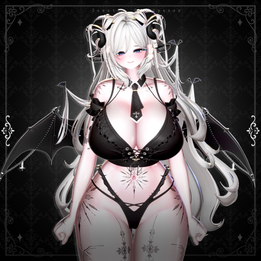 【VRChat向け】LeBijou【4アバター対応】