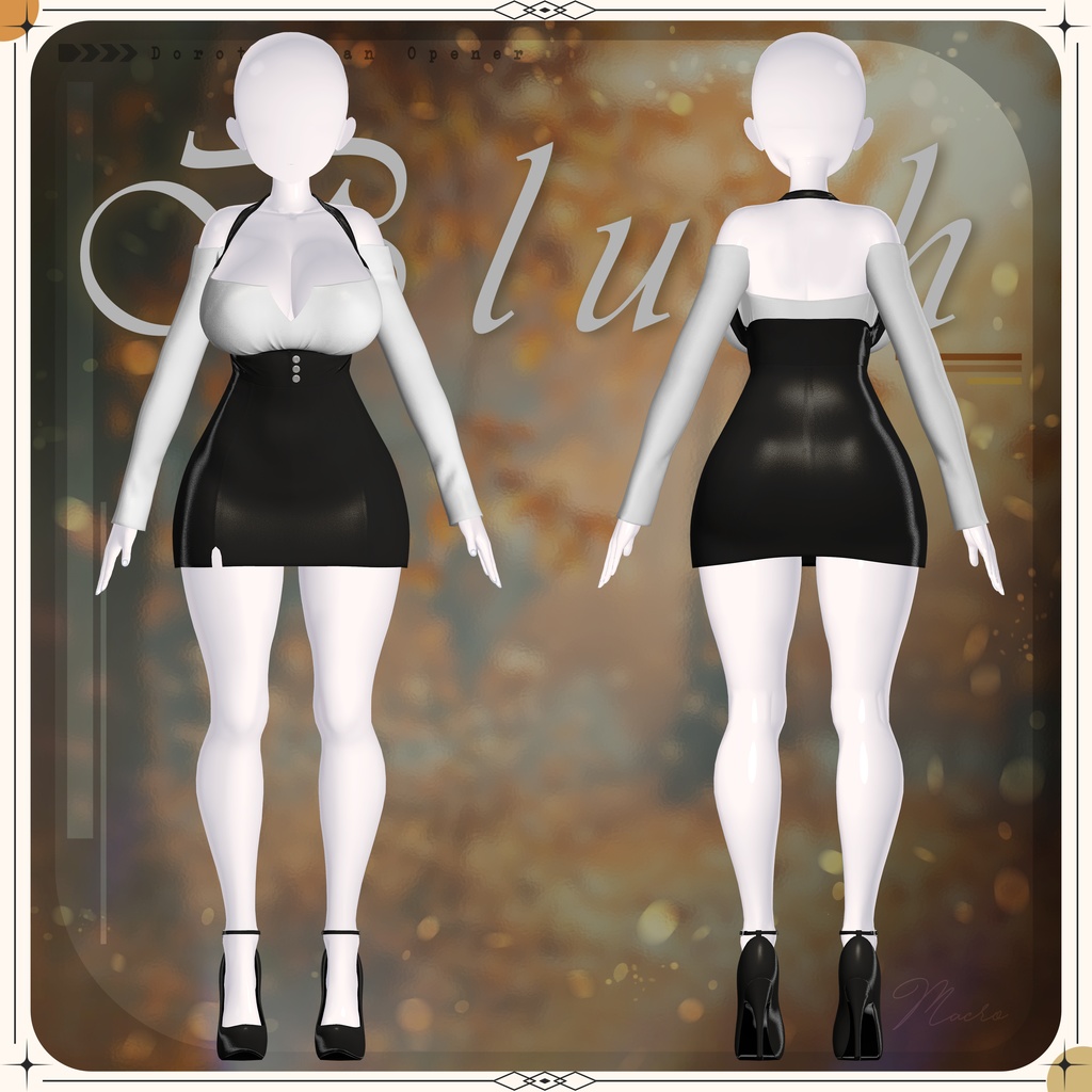 【PB】【VRChat向け】Blush【5アバター対応】