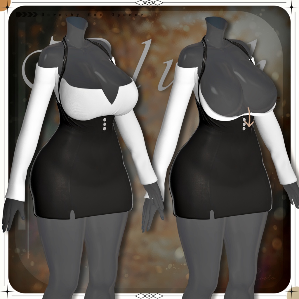 【PB】【VRChat向け】Blush【5アバター対応】