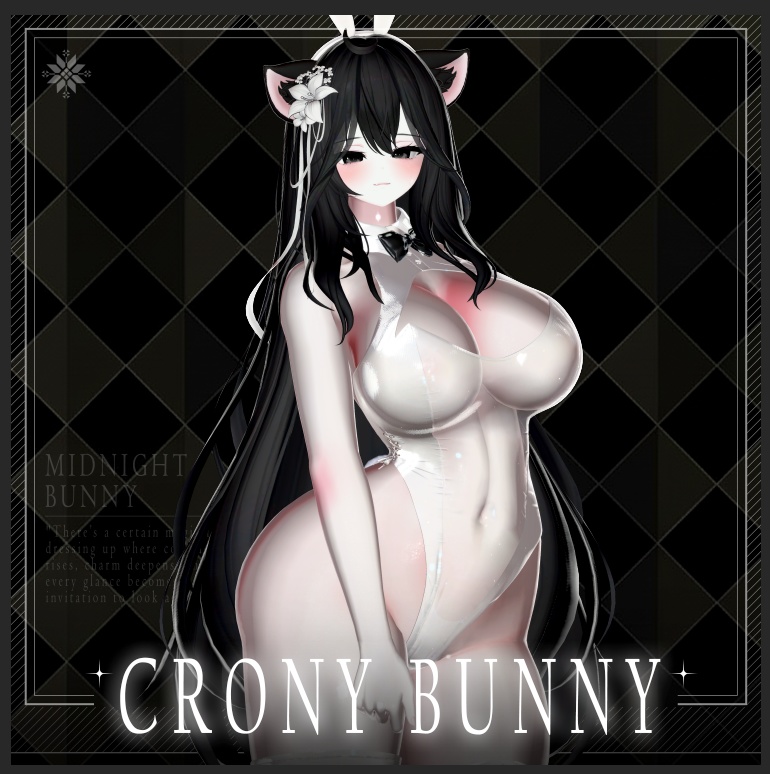 【VRChat向け】CRONY_Bunny【5アバター対応】