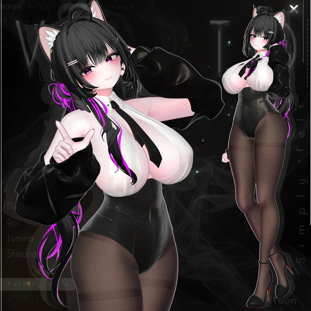 【PB】【VRChat向け】Veto【4アバター対応】