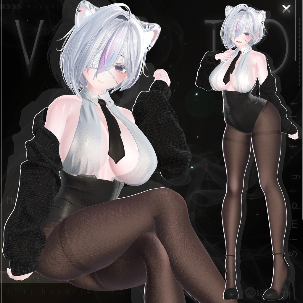 【PB】【VRChat向け】Veto【4アバター対応】