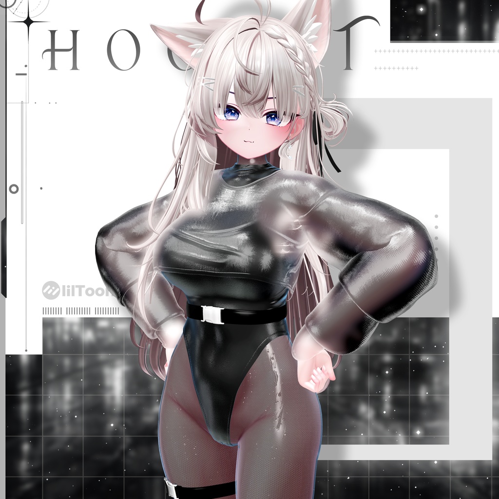 【VRChat向け】hoodST【4アバター対応】