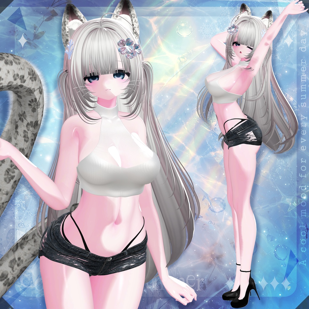 【VRChat向け】Breeze【4アバター対応】