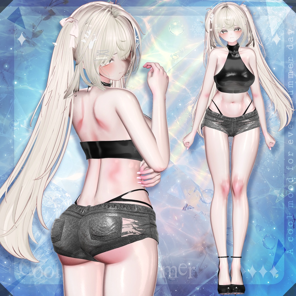 【VRChat向け】Breeze【4アバター対応】