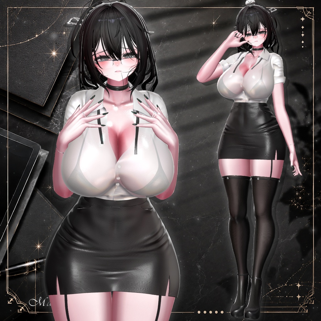 【VRChat向け】Midnight_Rain【4アバター対応】