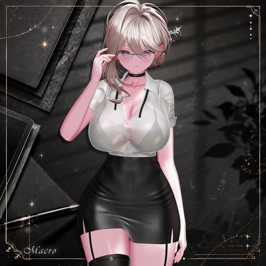 【VRChat向け】Midnight_Rain【4アバター対応】