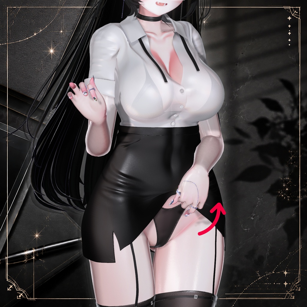 【VRChat向け】Midnight_Rain【4アバター対応】