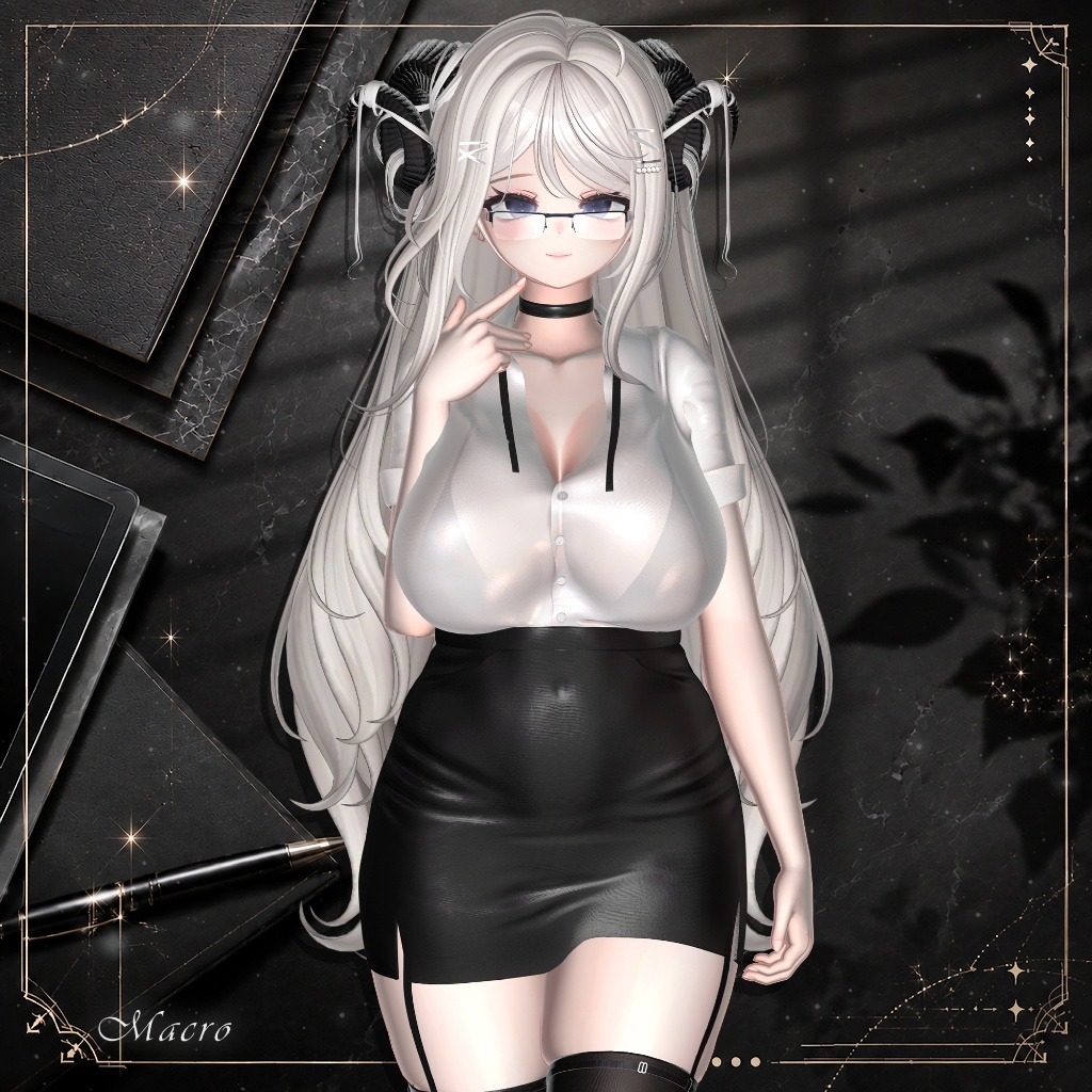 【VRChat向け】Midnight_Rain【4アバター対応】