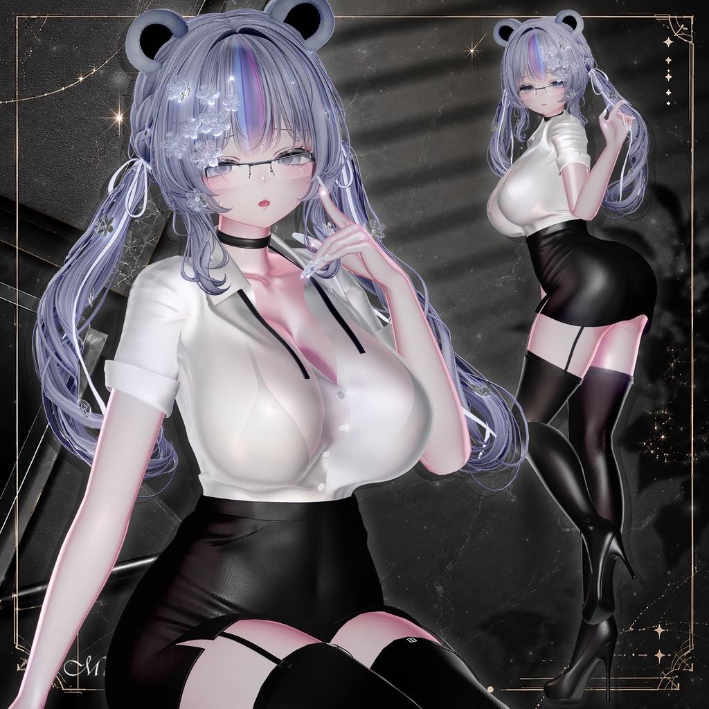 【VRChat向け】Midnight_Rain【4アバター対応】