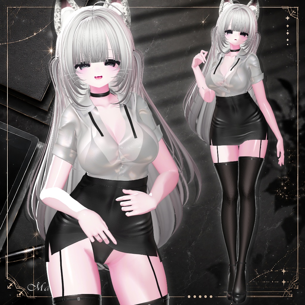 【VRChat向け】Midnight_Rain【4アバター対応】