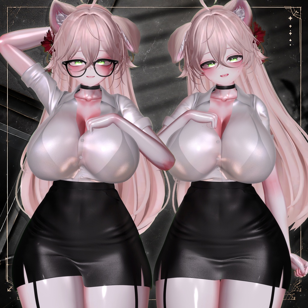 【VRChat向け】Midnight_Rain【4アバター対応】