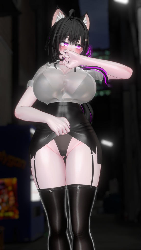 【VRChat向け】Midnight_Rain【4アバター対応】