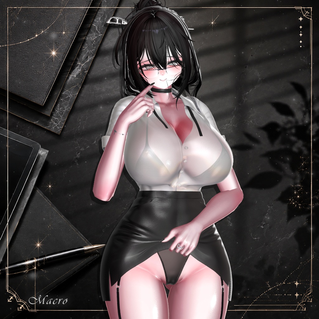 【VRChat向け】Midnight_Rain【4アバター対応】