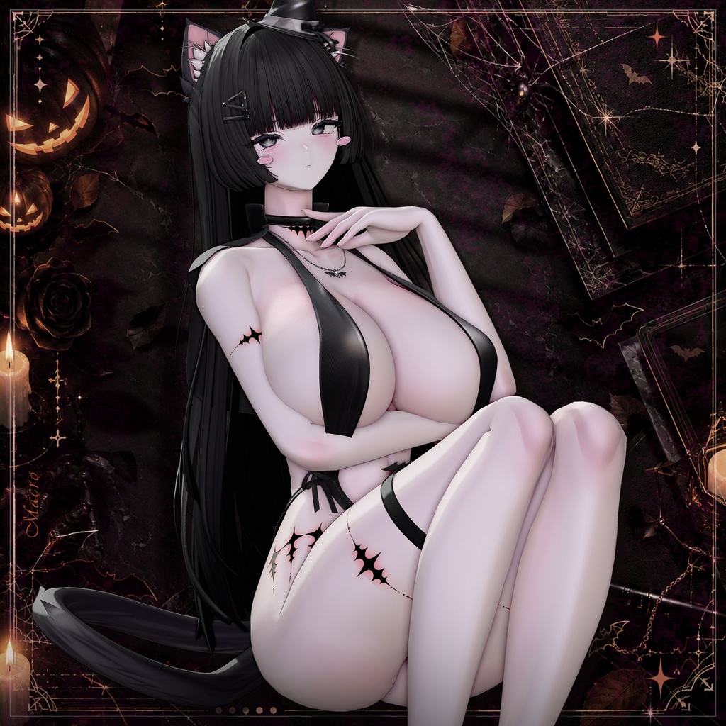 【PB】【VRChat向け】MH_Witch【7アバター対応】