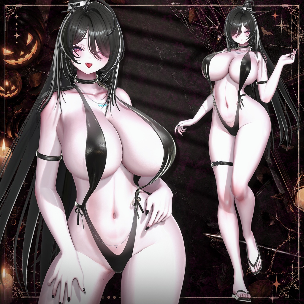 【PB】【VRChat向け】MH_Witch【7アバター対応】