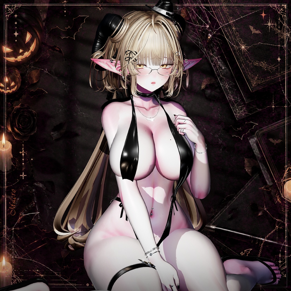 【PB】【VRChat向け】MH_Witch【7アバター対応】