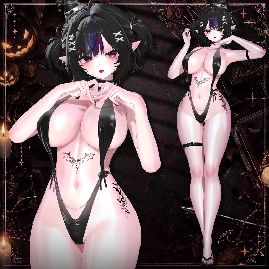 【PB】【VRChat向け】MH_Witch【7アバター対応】