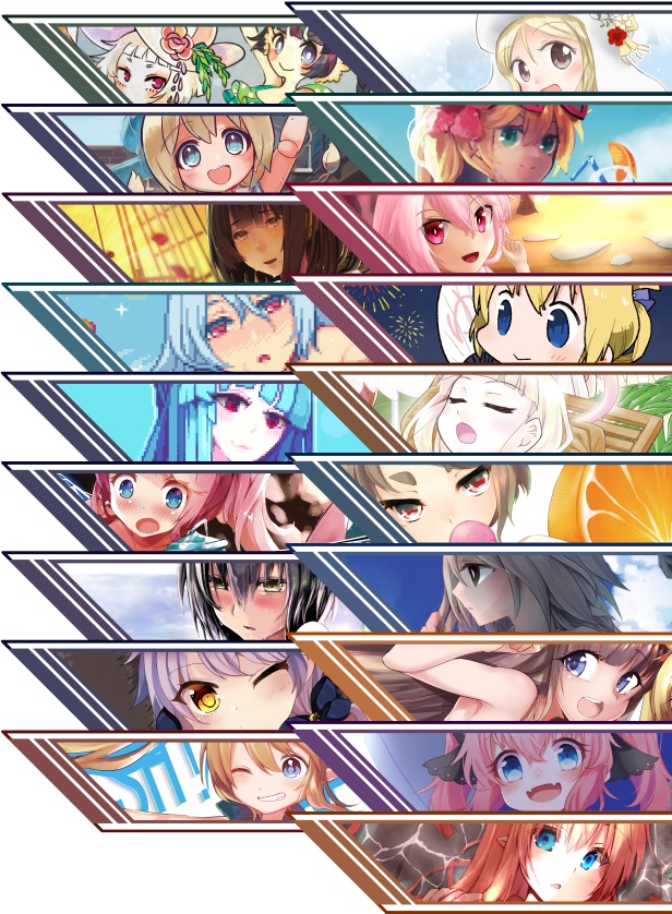 うちのこお湯着合同誌2 夏だ!海だ!お湯着だ!