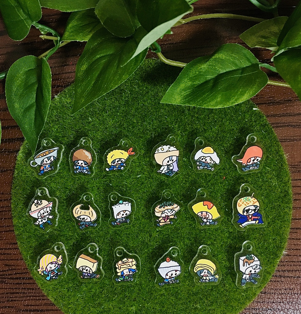 ミニご飯アクキー🍚