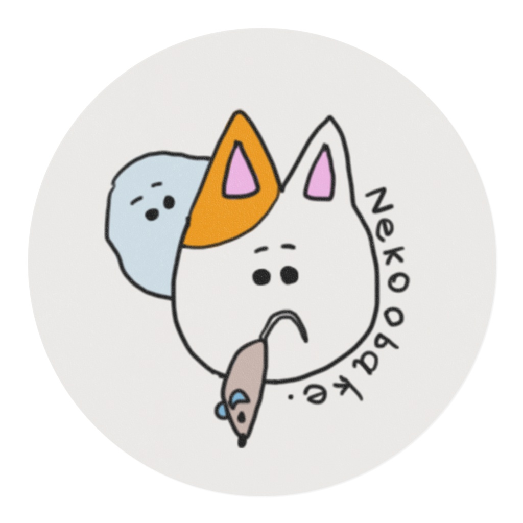 ねことおばけのマスキングテープです