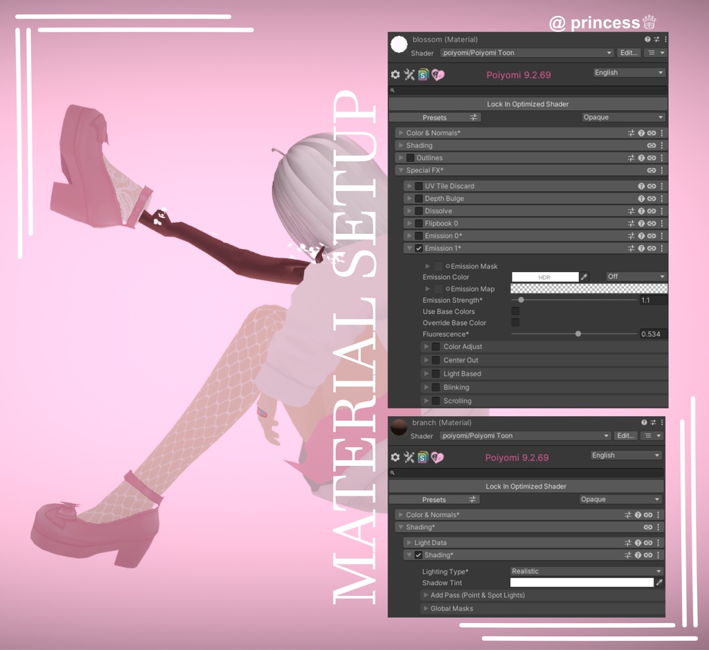 [Sakura Leg] VrChat 【桜レッグ】VrChat - Doll Factory 𝖻𝗒 𝒫ʀɪɴᴄᴇꜱꜱ♕ - BOOTH