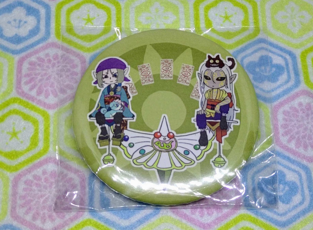 離組缶バッジ