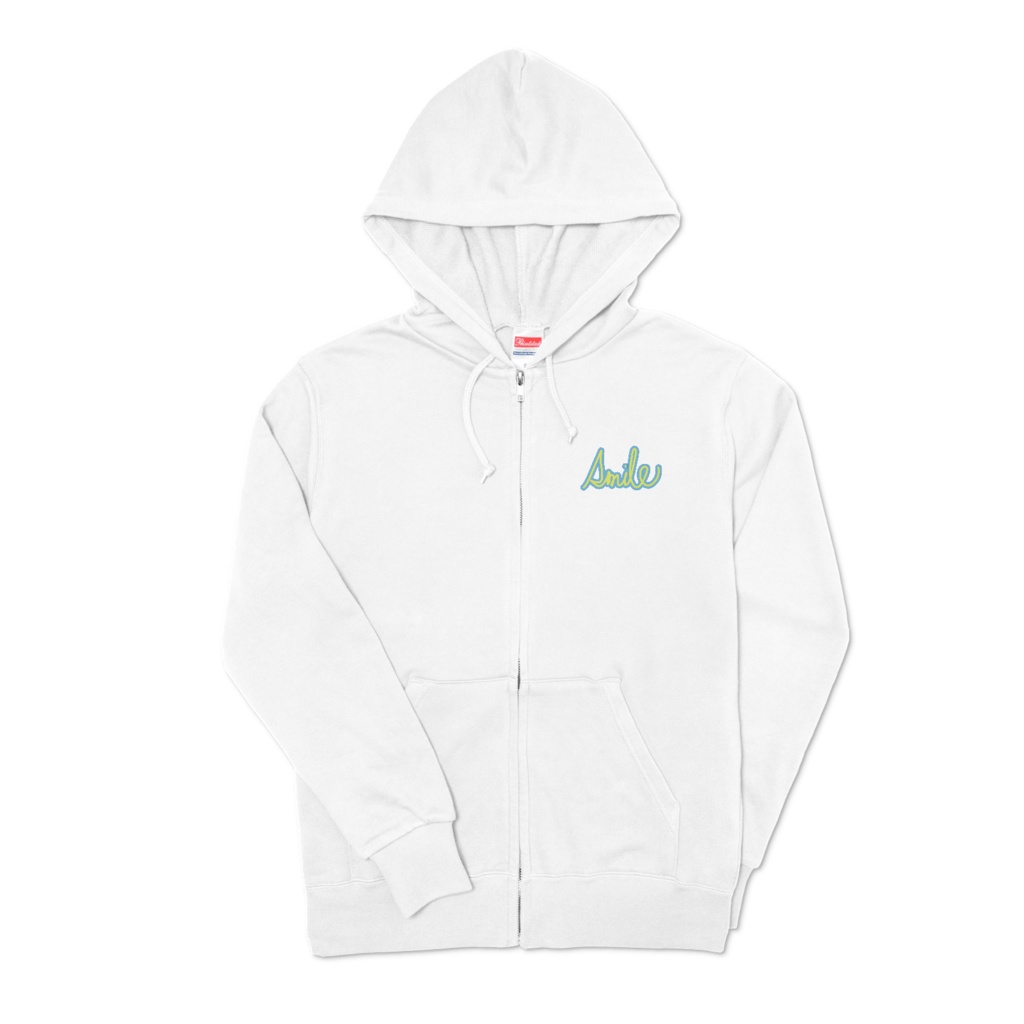 White❣️ジップパーカー