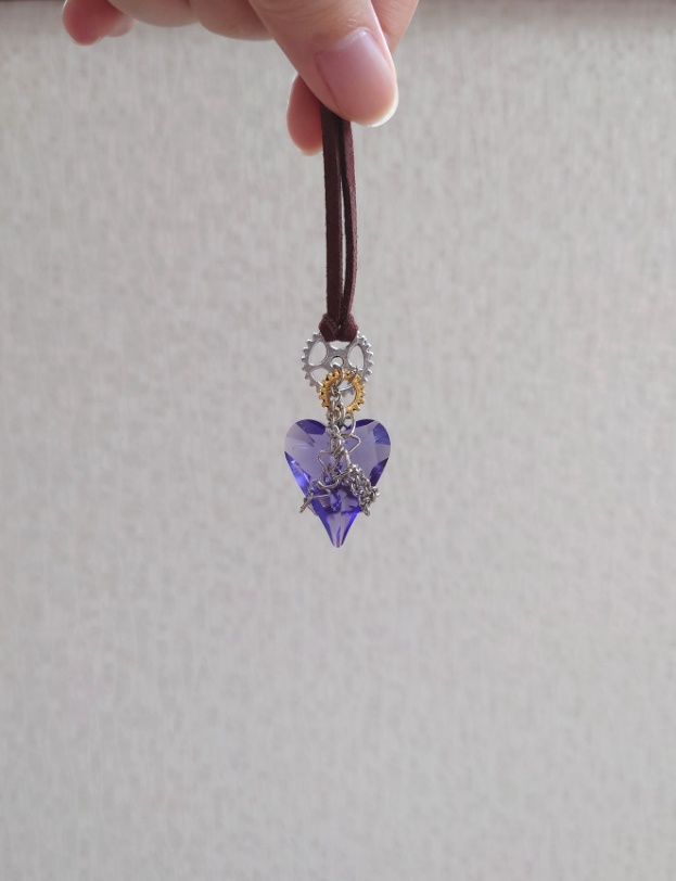 ワスレラレタココロ:紫【ネックレス】