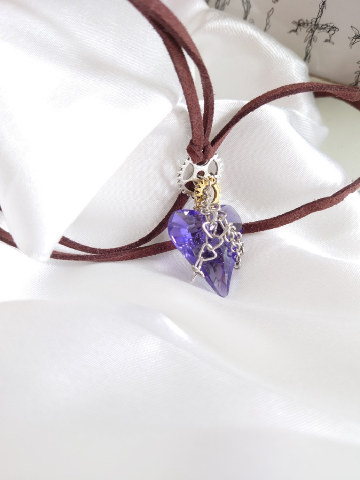 ワスレラレタココロ:紫【ネックレス】