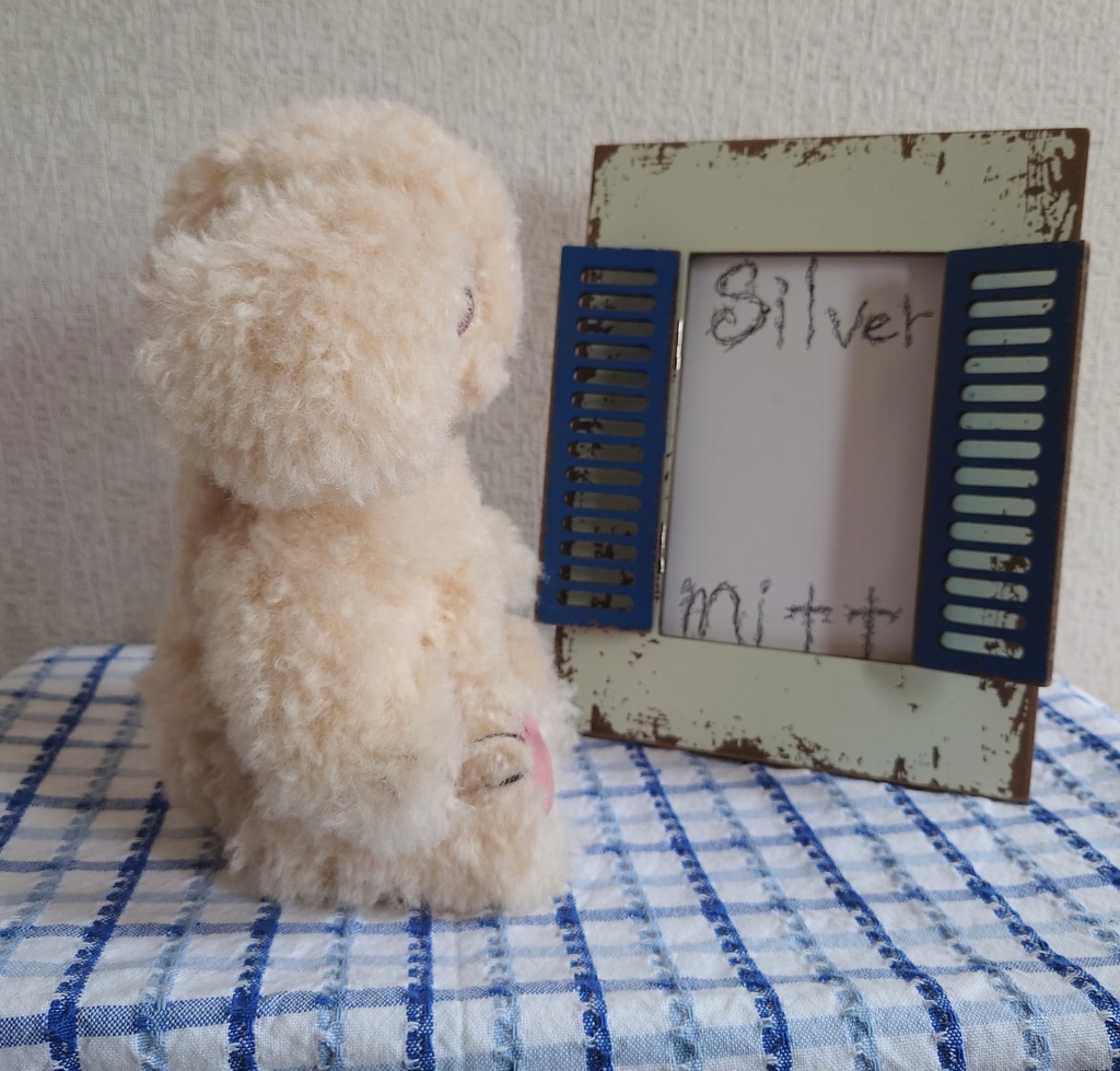 【おうちが決まりました】一点物のもふもふうさぎさん