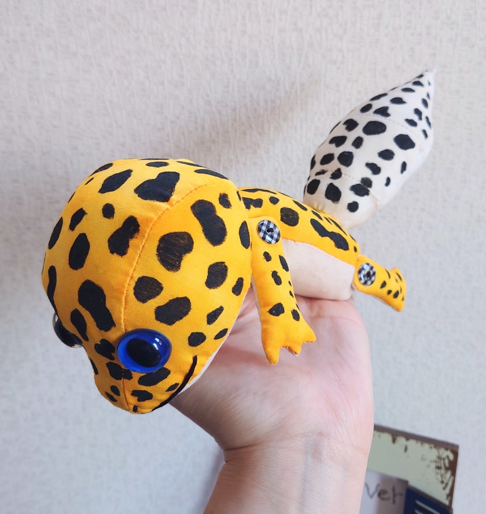 【品切れ中】テディレオパ(青目ハイイエロー)