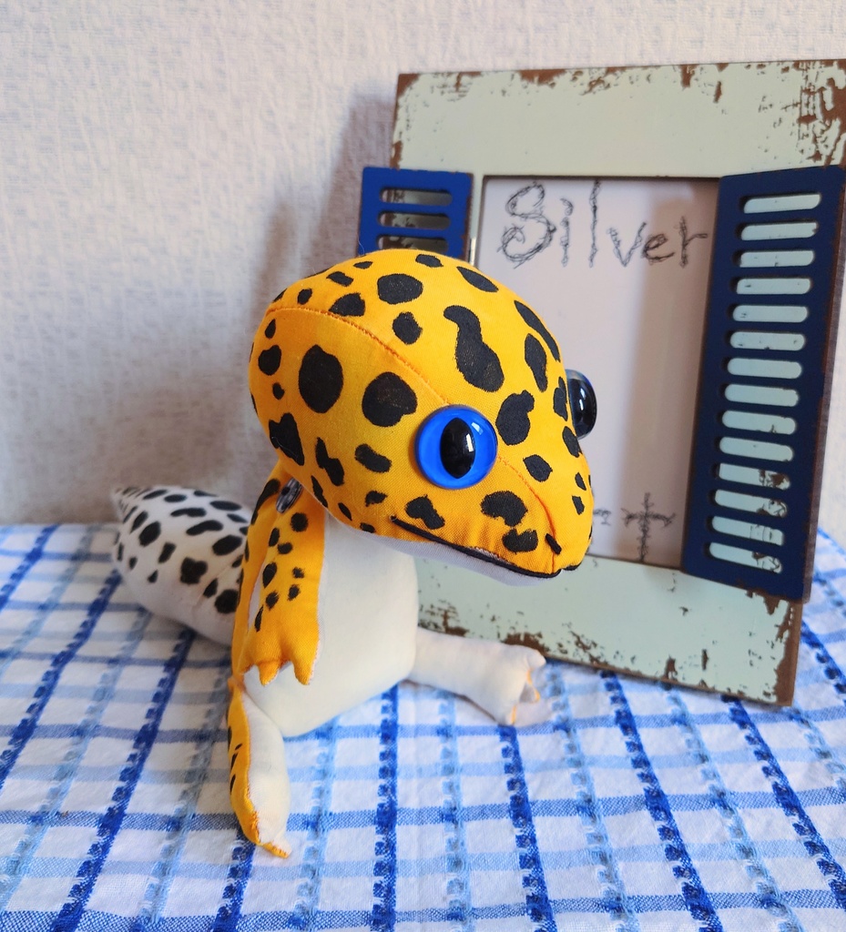 【品切れ中】テディレオパ(青目ハイイエロー)